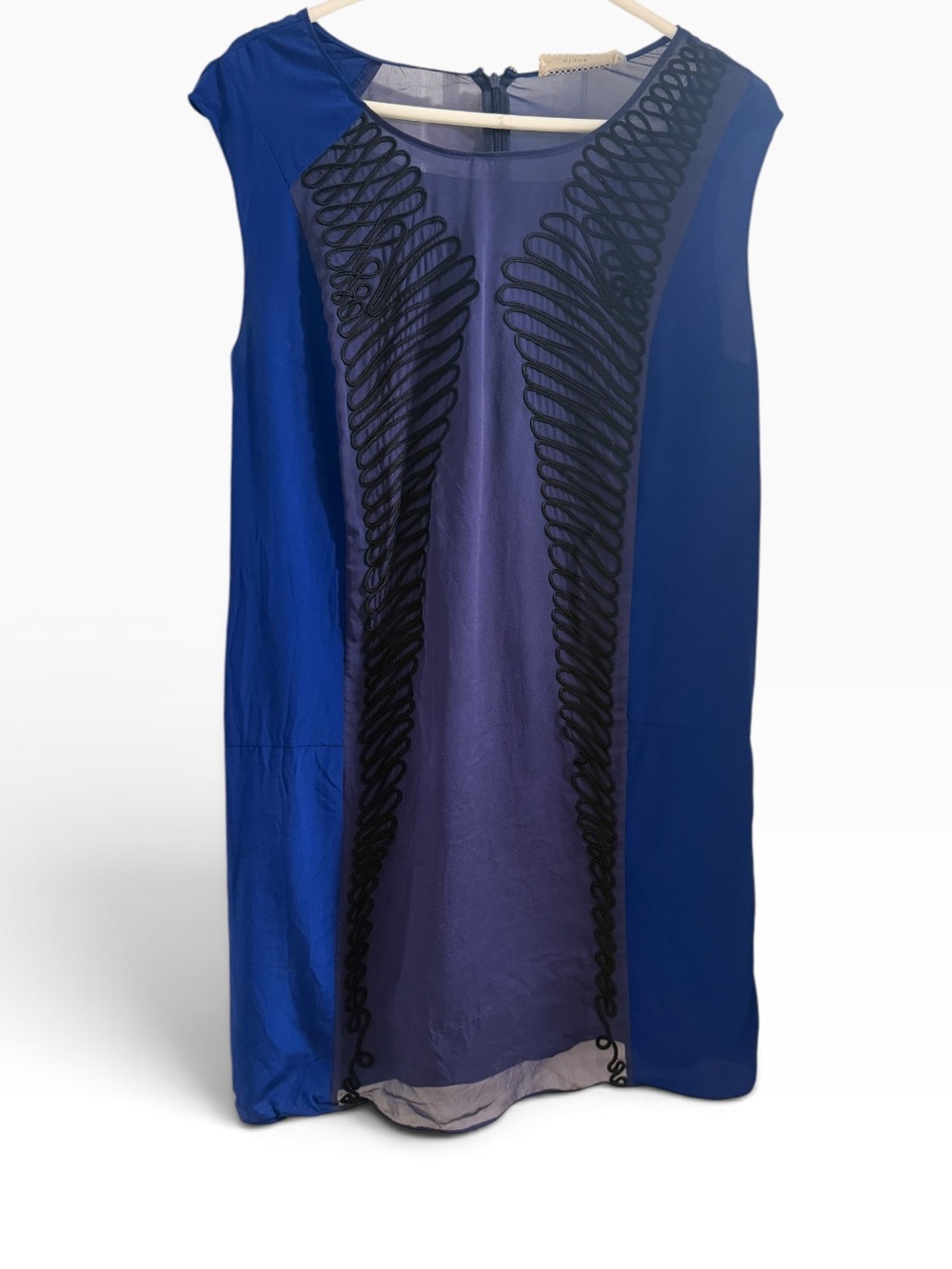 Cluny Cynthia Steffe 100% Silk Sleeveless Mini Dress size 10